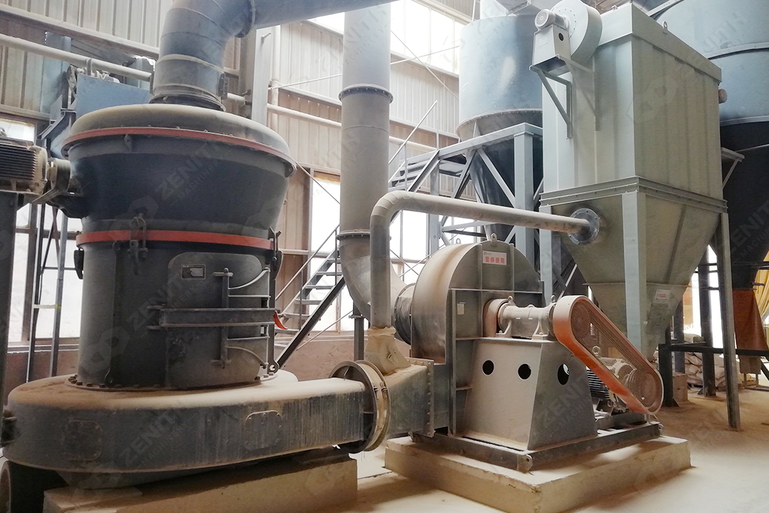 MTW Series Trapezium Mill with VFD control panel