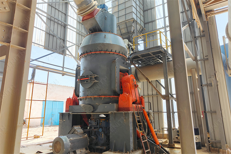 Powder grinding control room with HMI interface