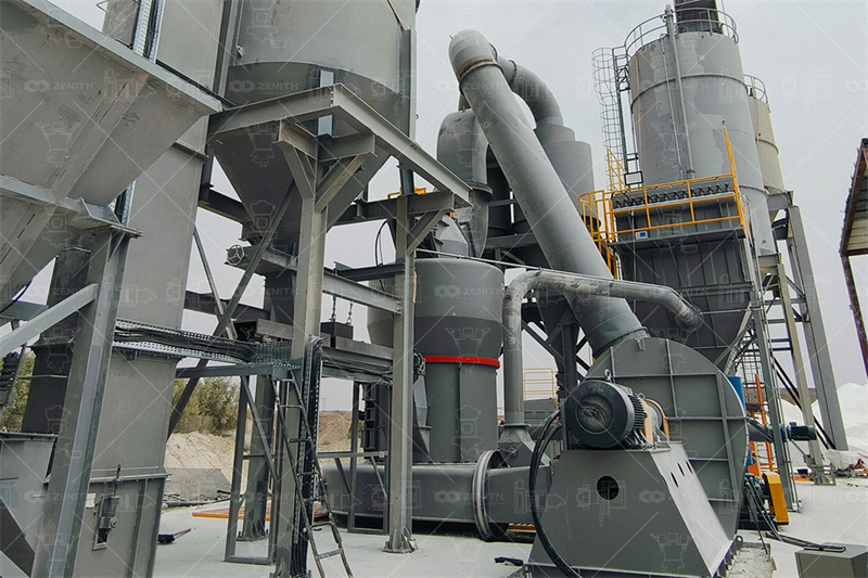 XZM Ultrafine Mill being installed with crane assistance