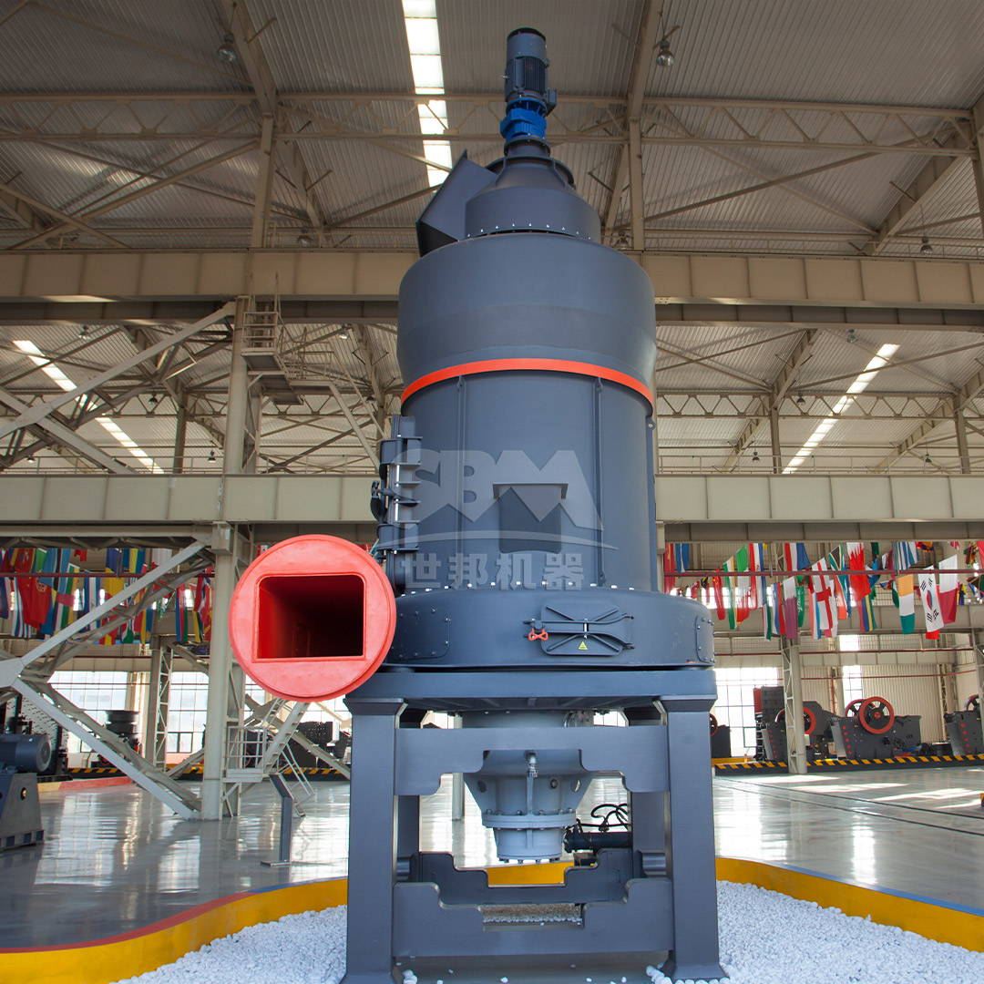Modern control room monitoring a full grinding mill series in a dolomite processing plant