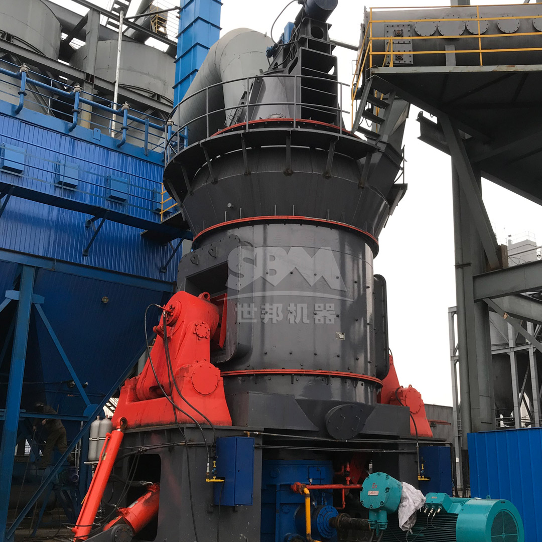 High-pressure suspension roller mill used for bentonite grinding